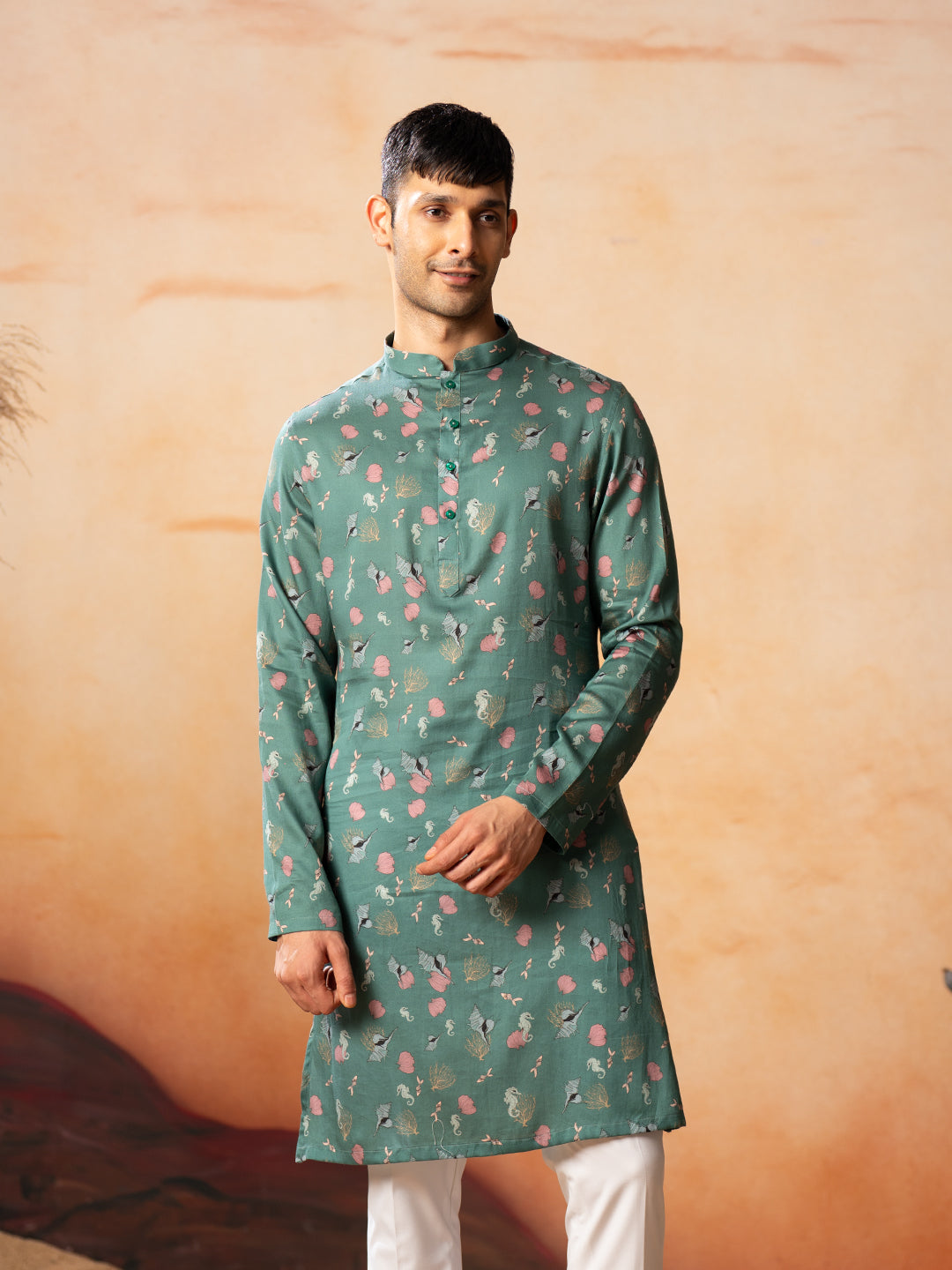 Green Floral