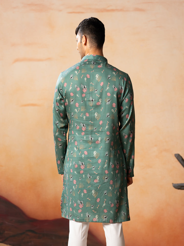 Green Floral